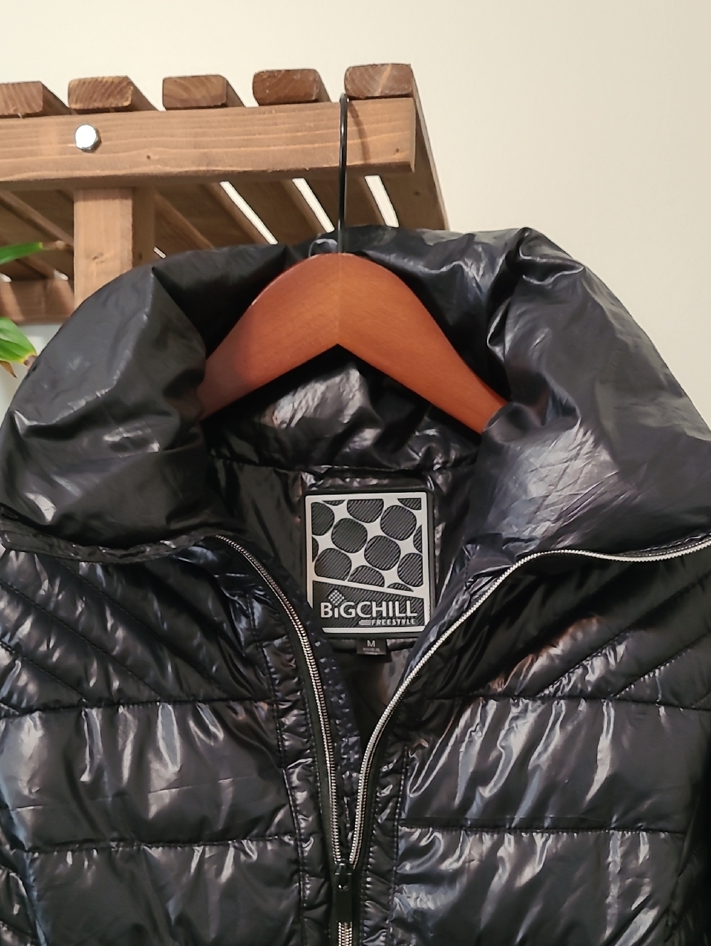 Black Puffer Jacket - Picture 4 of 5